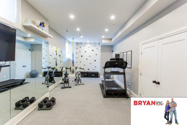 Rubber Gym Flooring in Guelph, Ontario