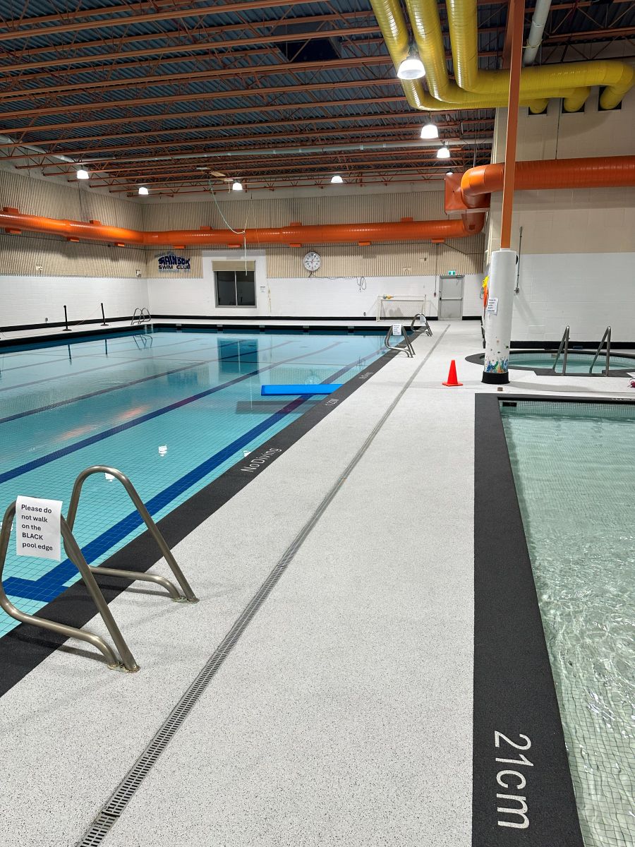 Soft Crete rubber surfacing maintenance